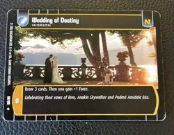 2002 Star Wars TCG Wedding of Destiny Uncommon Card #118 Attack Of The Clones - Image 1