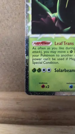 HG&SS Meganium (Prime) 109/123 Holo NM - Ungraded Pokemon Card - Image 4