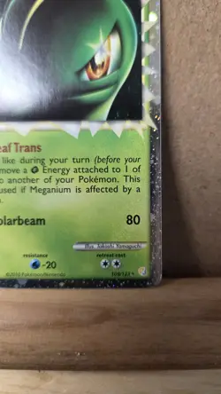 HG&SS Meganium (Prime) 109/123 Holo NM - Ungraded Pokemon Card - Image 5