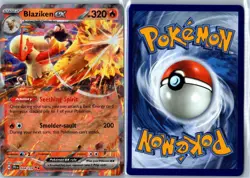 Blaziken ex Journey Together 024/159 Double Rare Holo Near Mint - Pokemon Card - Image 3