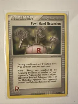 Pow! Hand Extension 85/109 Uncommon Team Rocket Returns NM Pokemon Card - Image 1