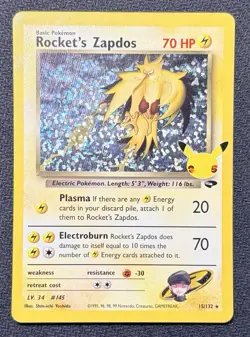 Zapdos pokemon Card Lot Of 11 Cards - Image 4