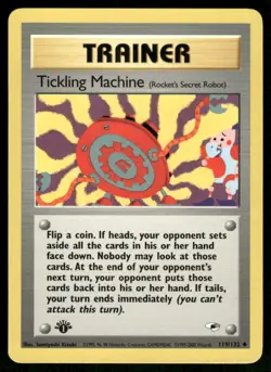 Pokemon Cards Tickling Machine 119/132 Gym Heroes Uncommon NM - Image 1