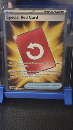 Special Red Card 113/086 Me04: Chaos Rising Holo - Image 1
