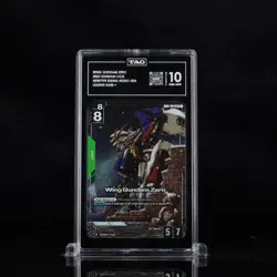 Gundam Card Game Wing Gundam Zero GD01-024 LR+ Alt Art English - Image 1