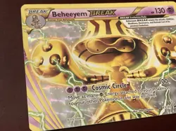 Beheeyem BREAK XY135 Black Star Promo Ultra Rare Holo Pokemon TCG Card MP - Image 3