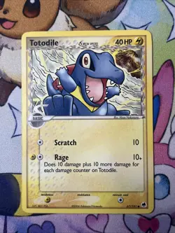 Totodile Delta Species 67/101 2006 EX Dragon Frontiers Pokemon Card Common - Lp - Image 1