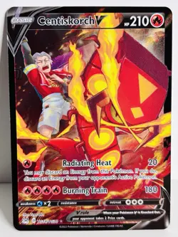 Centiskorch V Pokemon Card TG14/TG30 Trainer Gallery Lost Origin - Image 1