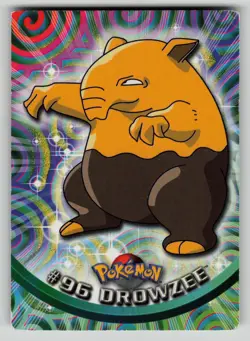 Drowzee #96 Topps Trading Cards Series 2 Pokemon MP - Image 1