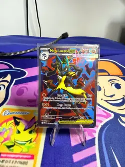 Pokemon TCG Mega Evolution Mega Lucario EX 160/132 Ultra Rare Card - Image 1