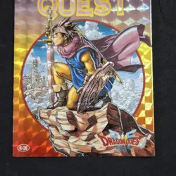 K-26 Dragon Quest III 3 Trading Battle Card Holo Prism Enix Rare Japanese - Image 3