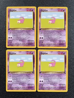 Pokemon Karte - Flegmon 1. Edition - 55/62 - Fossil Set Deutsch - Near Mint - Image 3