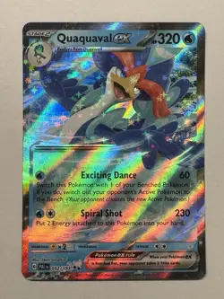 Pokemon TCG - Quaquaval ex - Paldea Evolved 052/193 Double Rare Holo - Image 1