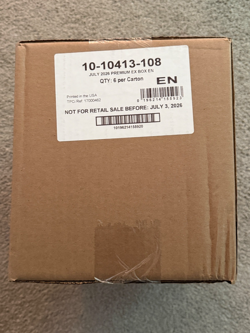 Pokemon TCG: Mega Greninja ex Premium Collection 6 Box Case In Hand - Image 1