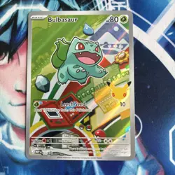 Pokemon TCG Bulbasaur 037 Promo Illustration First Partner 30th Anniversary - Image 1