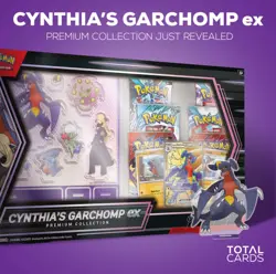 Pokemon TCG Cynthia's Garchomp ex Premium Collection Box Sealed - Image 3
