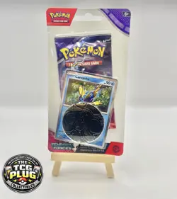 Pokemon Temporal Forces Single Blister Pack with Promo Card and Coin New Sealed - Image 1