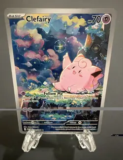 💎Clefairy 094/088 (IR) Pokemon Perfect Order Full Art Illustration Rare NM GEM - Image 1