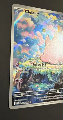 💎Clefairy 094/088 (IR) Pokemon Perfect Order Full Art Illustration Rare NM GEM - Image 5