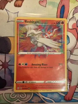 Pokemon TCG Reshiram 017/072 Shining Fates Holo Amazing Rare MINT/Near Mint - Image 1