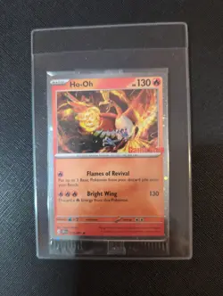 Pokemon TCG Ho-Oh GameStop Stamped Promo - Image 4