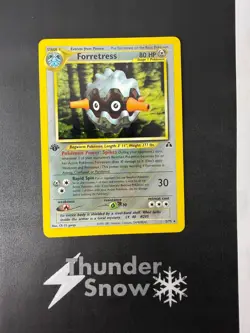 Forretress Holo #2 1st Edition 2001 Pokemon Neo Discovery - Image 1