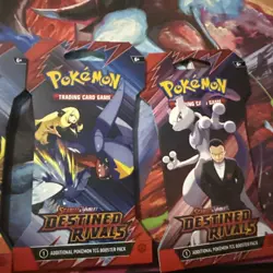 Destined Rivals Sleeved Booster Packs X5 New Random Art Pokemon - Image 1
