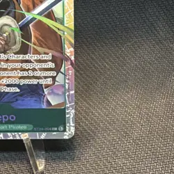 One Piece Starter Deck 24: GREEN Jewelry Bonney #ST24-004 Law & Bepo Super Rare - Image 5