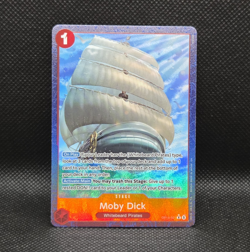 Bandai One Piece Card Game Moby Dick OP16-021 Super Rare Foil Alt Art ENG - Image 1