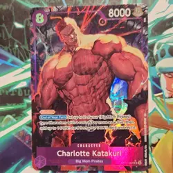 Charlotte Katakuri SR Alt Art Foil English OP11-067 NM - Image 1
