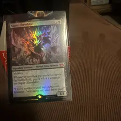 Super Shredder Teenage Mutant Ninja Turtles Foil Regular Non-showcase - Image 1