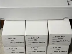 Magic The Gathering 500 Card Lot - No Basic Lands Bulk Unsorted Commons/Uncommon - Image 1