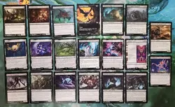 20 BLACK HORROR THEME LOT COMMONS / UNCOMMONS NO DUPLICATES COMMANDER - Image 1