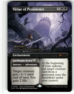 VIRTUE OF PERSISTANCE 0035 WINNER STORE CHAMPIONSHIP PROMO - Image 1