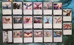 20 WHITE ANGEL THEME LOT COMMONS / UNCOMMONS NO DUPLICATES COMMANDER - Image 1