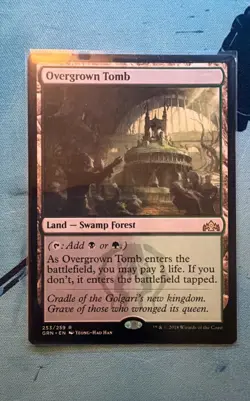 Overgrown Tomb Promo Pack: Throne of Eldraine Regular *MINT* - Image 1