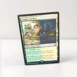 Wizards of the Coast Temple Garden 0248 Eldritch Moon MTG Land Regular EN - Image 1