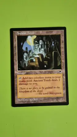 MTG ANCIENT TOMB x1, Tempest. Excellent. Reserved List, PRE MODERN, Vintage - Image 2
