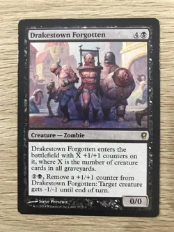 Drakestown Forgotten MTG Magic the Gathering Card LP Lightly Played Conspiracy - Image 1