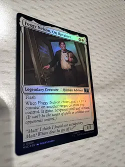 Foggy Nelson, On Retainer Commander: Marvel Super Heroes Foil Mtg M/NM - Image 2