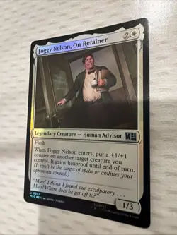 Foggy Nelson, On Retainer Commander: Marvel Super Heroes Foil Mtg M/NM - Image 3