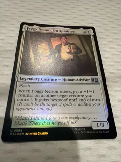 Foggy Nelson, On Retainer Commander: Marvel Super Heroes Foil Mtg M/NM - Image 4