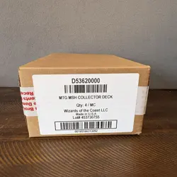Marvel Super Hero Commander Deck Set of 4 Premium COLLECTORS EDITION Sealed Case - Image 1