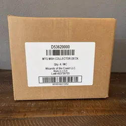 Marvel Super Hero Commander Deck Set of 4 Premium COLLECTORS EDITION Sealed Case - Image 2