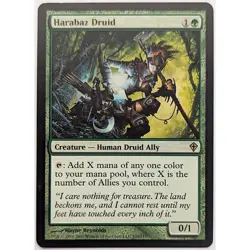 Harabaz Druid, Worldwake (WWK), #105 LP MTG - Image 1