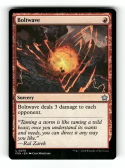 Boltwave Uncommon Foundations NM Magic - Image 2