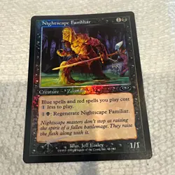 Magic: The Gathering Nightscape Familiar Foil English #48/143 - Image 1