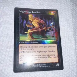 Magic: The Gathering Nightscape Familiar Foil English #48/143 - Image 4