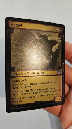 MTG Nazgul 728 Showcase Scrolls Foil Lord of the Rings NM - Image 3