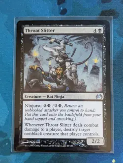 MTG Throat Slitter - NM - Planechase - Image 1